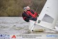 Keith Street and Richard D'Cruz on their way to winning the silver fleet in the P&B GP14 2026 UK Inland Championship &copy; Richard Craig / www.SailPics.co.uk