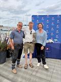 Race 4 winners, Owens and Morris - GP14 Leinster Championship at Howth &copy; Karolina Kernan