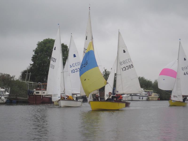 Vintage & Classic GP14s at York RISC photo copyright Peter Craggs taken at York Sailing Club and featuring the GP14 class