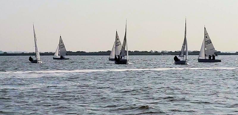 GP14 Southern Travellers at Maylandsea Bay photo copyright Kenny / MBSC taken at Maylandsea Bay Sailing Club and featuring the GP14 class