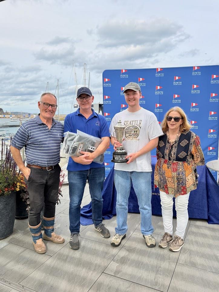 Overall Champions Peter and Stephen Boyle - GP14 Leinster Championship at Howth - photo © Karolina Kernan