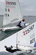 Matteo Bertacchi and Adriana Penruddocke at the Weymouth and Portland Qualifiers &copy; GP Watercraft
