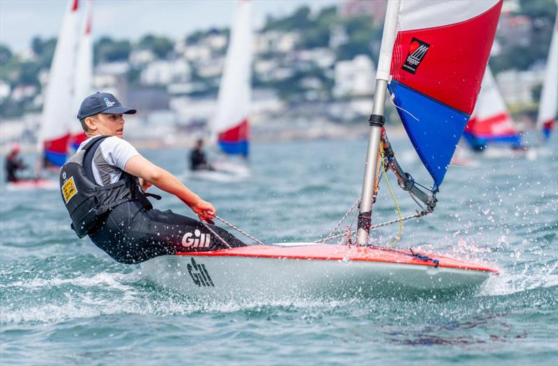 Charlie Mackenzie finishes 2nd at the Topper Worlds in Medemblik - photo © GP Watercraft
