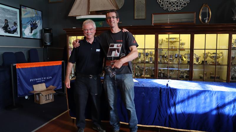 Nick Craig and Ian Dawson during the Hadron H2 Nationals 2022 photo copyright K Callaghan taken at Royal Torbay Yacht Club and featuring the Hadron H2 class