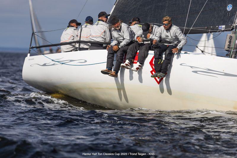 The Evil (winners) - Half Ton Classics Cup 2023 in Norway photo copyright Trond Teigen / KNS taken at Hankø Yacht Club and featuring the Half Tonner class