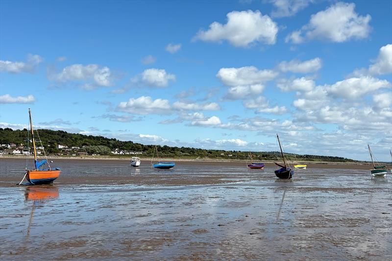 West Kirby Star class on the beach - photo © Bernie Hailwood