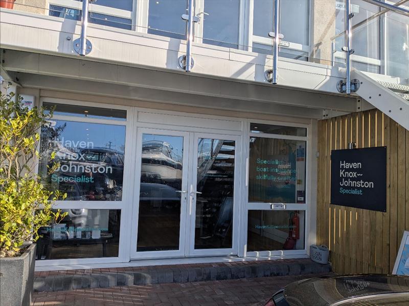 Haven Knox-Johnston Specialist's new office at Parkstone Bay Marina, Poole - photo © Haven Knox-Johnston