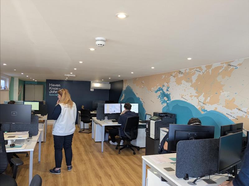 Haven Knox-Johnston Specialist's new office at Parkstone Bay Marina, Poole - photo © Haven Knox-Johnston