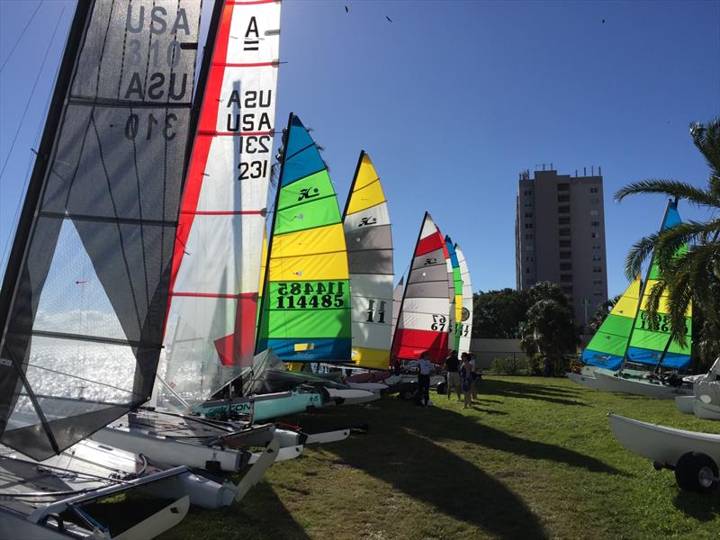 Dinghy park action at Bluster on the Bay - photo © Bluster on the Bay