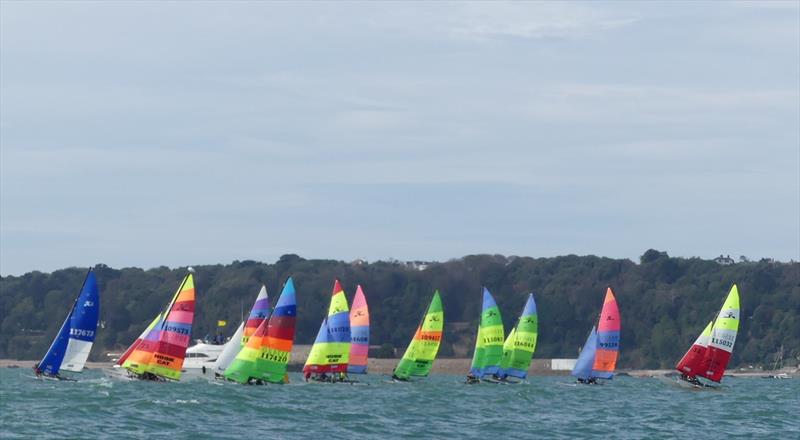 Class 6 start during the 2022 Jersey Regatta - photo © Bill Harris