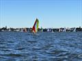 Racecourse action at the Bluster Regatta © Lisa Herendeen