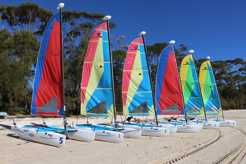 Hobie Wave photo copyright Hobe Cat taken at Vincentia Sailing Club and featuring the Hobie Wave class