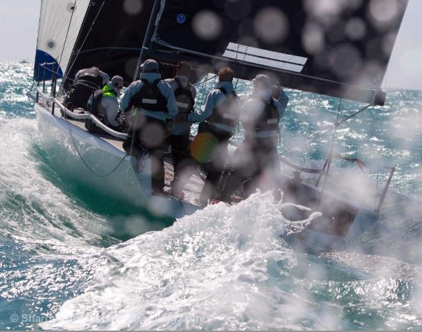 Riot at speed at Quantum Key West 2014 photo copyright Sharon Green / www.ultimatesailing.com taken at  and featuring the HPR class