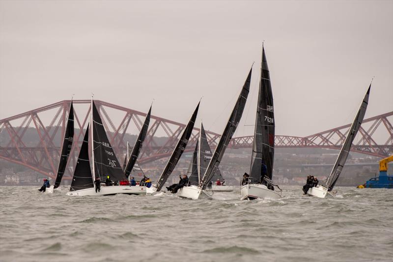 707 NCS Edinburgh Cup at Port Edgar Yacht Club photo copyright Andy Lines taken at Port Edgar Yacht Club and featuring the 707 class