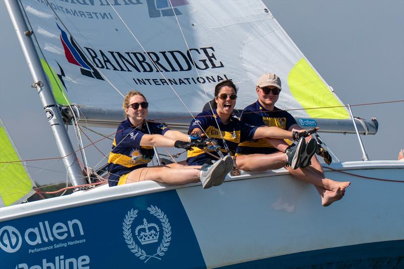 Despite a not so great day, Hookers Afloat show great enthusiasm on Day 2 of Burnham Week 2025 - photo © Petru Balau Sports Photography / sports.hub47.com