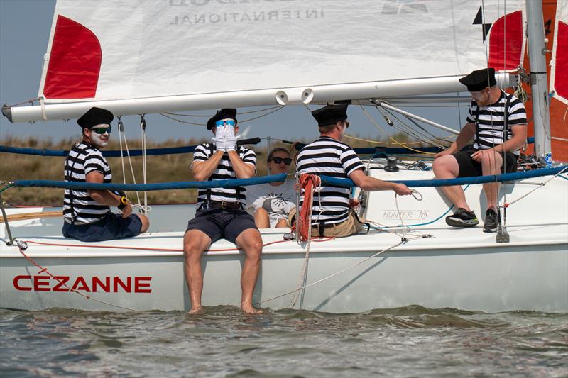 Cezanne sailing on Day 2 of Burnham Week 2025 - photo © Petru Balau Sports Photography / sports.hub47.com