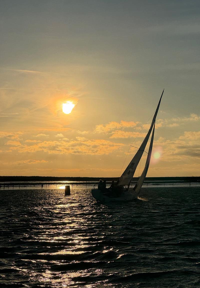 2025/26 University Sailing League Round 2 at Burnham photo copyright Nick Milton taken at Royal Corinthian Yacht Club and featuring the 707 class