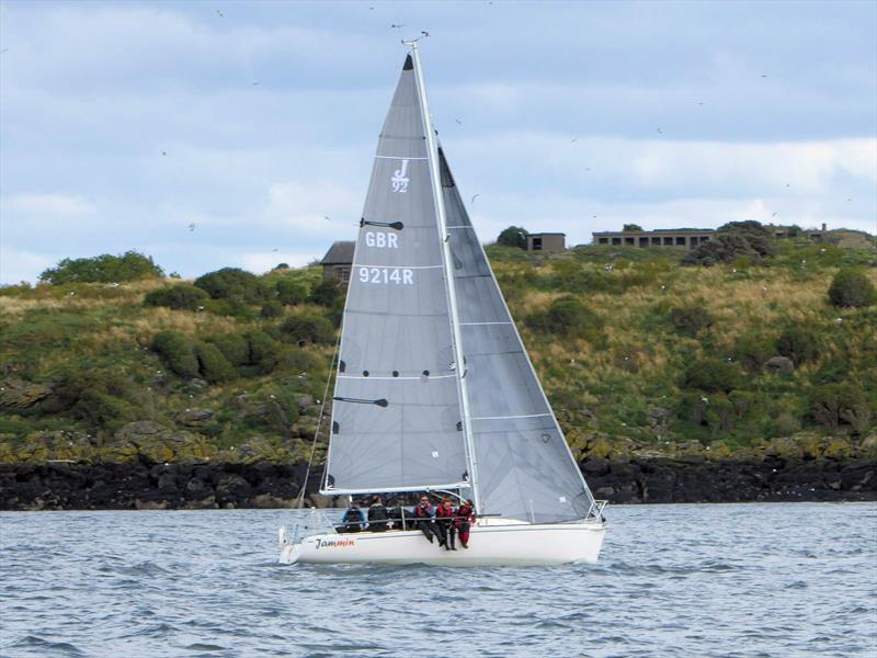 The J92 'Jammin' at the East Coast Sailing Festival 2015 photo copyright Glen Halstead taken at Port Edgar Yacht Club and featuring the  class