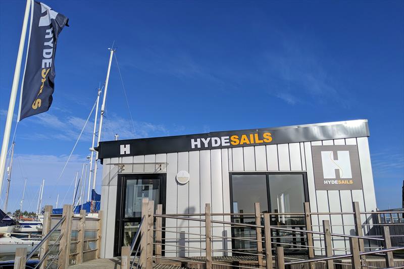 The new Hyde Sails Hamble River office photo copyright Mark Jardine taken at  and featuring the  class