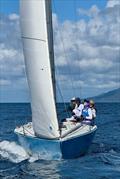 Sailing took place in and around St. Thomas and St. John © Nikki Barnes