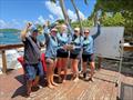 Coral World Women's Team on the winners' podium at the 7th Annual USVI Hotel & Tourism Association Regatta &copy; STSC