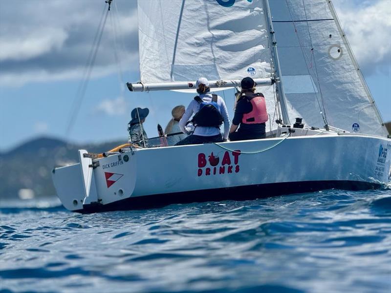 Ideal sailing conditions at the 2025 camp photo copyright STSC taken at St. Thomas Sailing Center and featuring the IC24 class