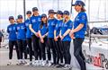 Katie Spithill speaks at the Women Racing title partner announcement for the RPAYC team at RSYS &copy; Bow Caddy Media