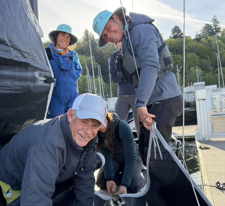 Cascadia Sailing has worked with some high-level coaches, including Jonathan McKee - photo © Image courtesy of Cascadia Sailing Collection