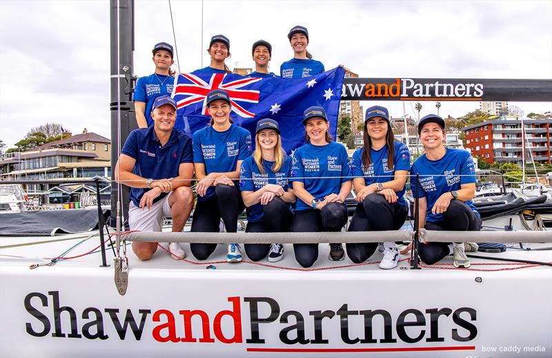 Women Racing team with title partner Shaw and Partners', Chris Smith - photo © Bow Caddy Media