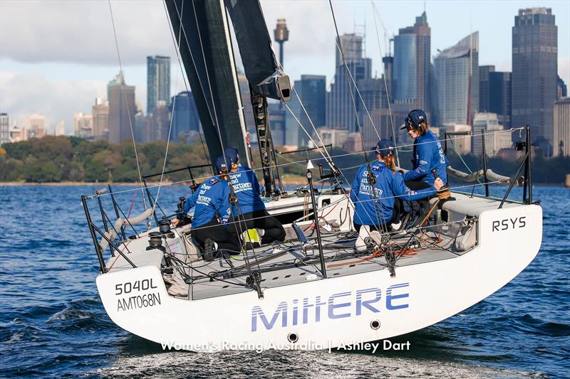 Women Racing team training on Sydney Harbour - photo © Ashley Dart