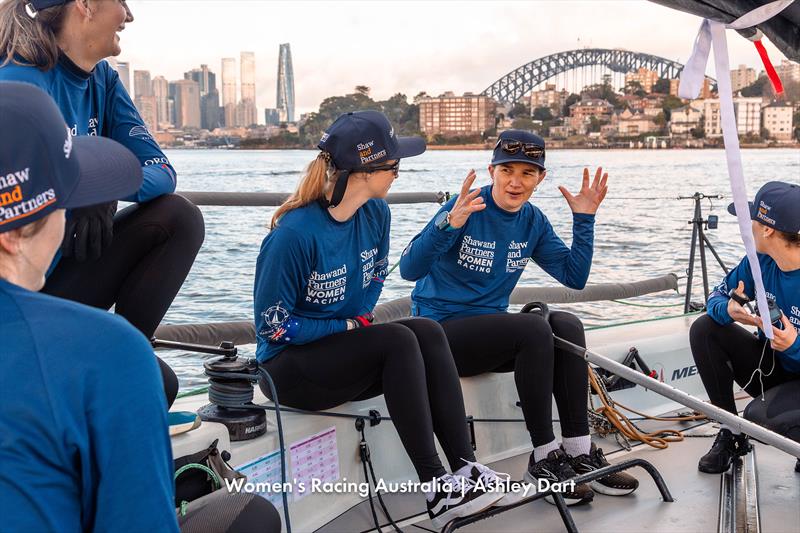 Women Racing team training on Sydney Harbour - photo © Ashley Dart