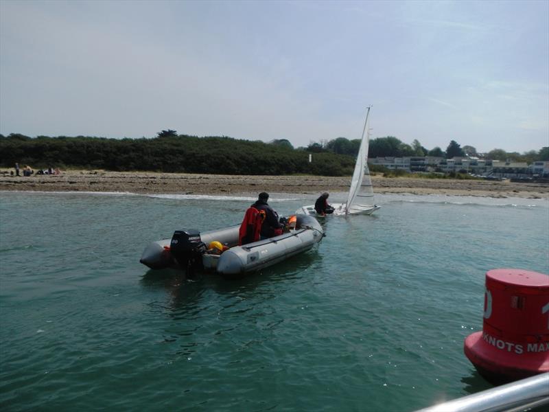 Bembridge Illusion St George's Day Trophy photo copyright Mike Samuelson taken at Bembridge Sailing Club and featuring the Illusion class