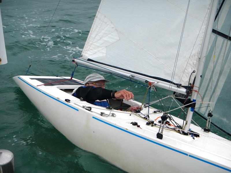 Bembridge Illusion Trafalgar Trophy 2025 photo copyright Mike Samuelson taken at Bembridge Sailing Club and featuring the Illusion class