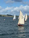 Race start in the Classic & Vintage International 14 POW Cup Race 2026 &copy; Neil Munn