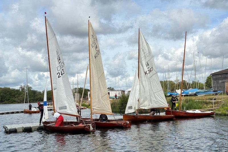 Vintage and Classic International 14 open meeting at Rickmansworth - photo © Vinny Francis