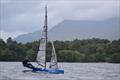 Simon Beers in 'TonIC Water' - International Canoe Nationals at Loch Lomond day 4 © Katie Hughes