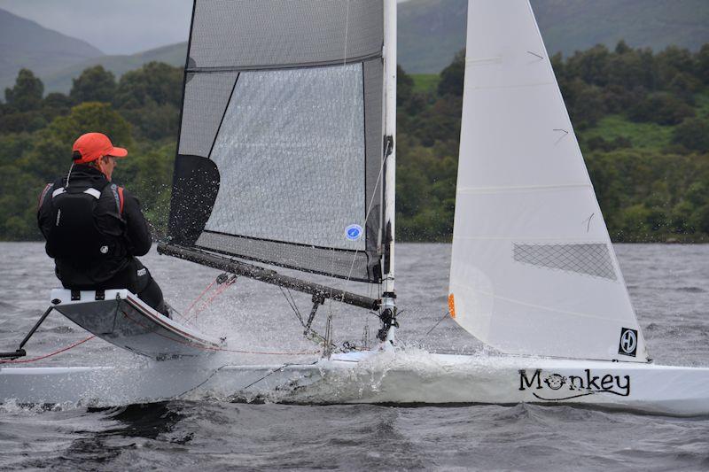 Alistair Warren in 'Monkey' - International Canoe Nationals at Loch Lomond day 4 - photo © Katie Hughes