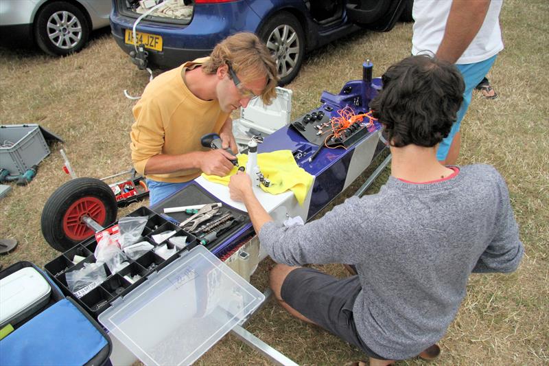 Dremel in action during the Noble Allen 2018 International Moth UK Championship at Thorpe Bay - photo © Mark Jardine / IMCA UK