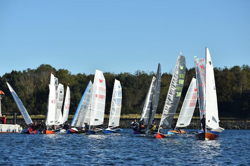 With the width of their wings and their wobbly nature at low speeds the lowriders would need all of the start line photo copyright Dougal Henshall taken at  and featuring the International Moth class