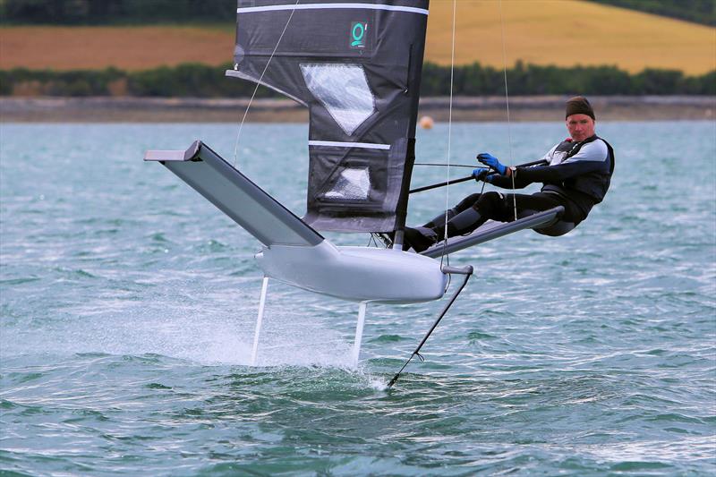 Adam Golding on Day 1 of the Wetsuit Outlet International Moth UK Nationals - photo © Mark Jardine / IMCAUK