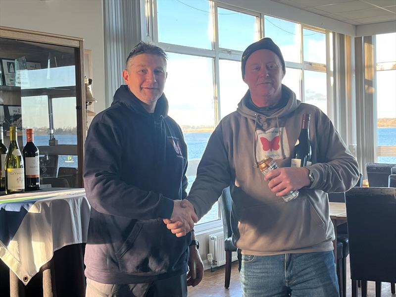 International Moth Lowrider Inlands 2025 - Division 2 Winner Lyndon Beasley photo copyright John Butler taken at Grafham Water Sailing Club and featuring the International Moth class