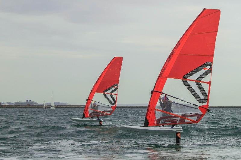 iQFOiL Youth Windfoiling photo copyright Jon Ashworth taken at  and featuring the iQFoil class
