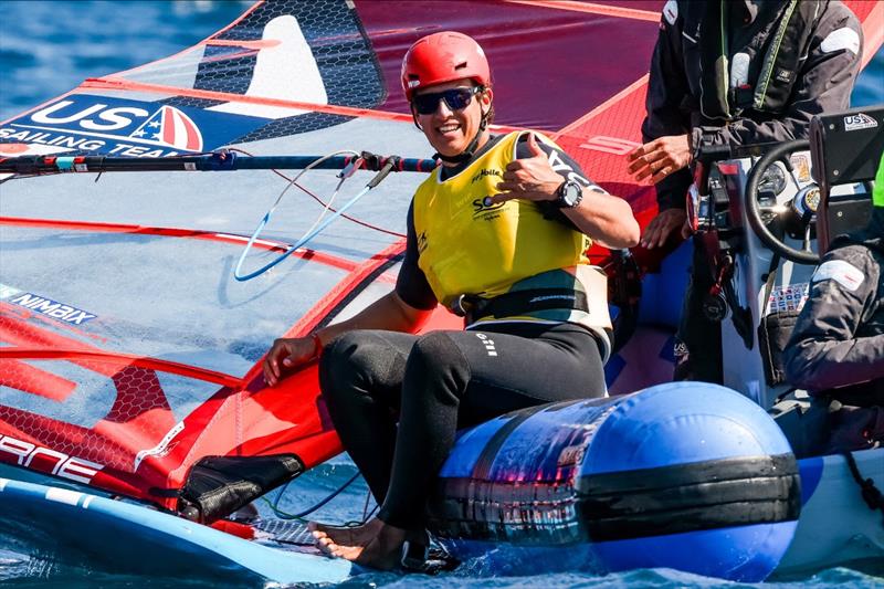 US Sailing Team at the Last Chance Regatta Hyeres 2024 photo copyright Sailing Energy / Lexi Pline / US Sailing taken at COYCH Hyeres and featuring the iQFoil class