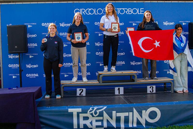 iQFOiL Youth & Junior International Games in Torbole, Italy photo copyright Elena Giolai taken at Circolo Surf Torbole and featuring the iQFoil class