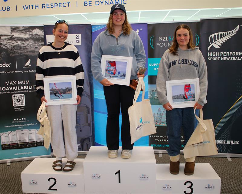 Girls iQFoil - Predictwind Youth NZ Nationals - Manly SC - September 2025 - photo © Insight Media