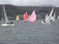 A blustery day during the Windermere Winter Series © David Watkins