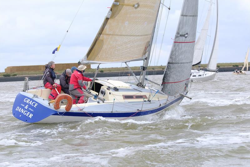 Stephen Gosling's SJ27 won Class 5 at Burnham Week 2021 - photo © Roger Mant