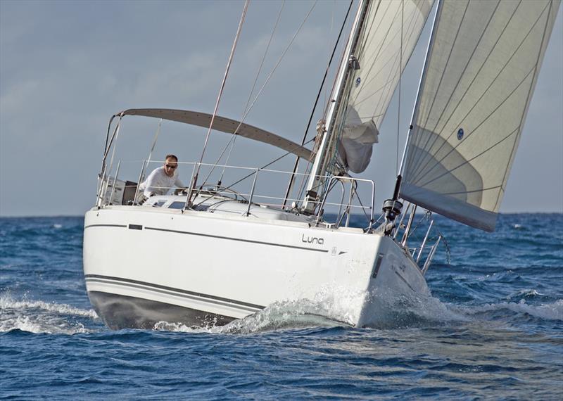 The Singlehanded Monohull record went to Luna from Germany - Mount Gay Round Barbados Race 2018 - photo © Peter Marshall / BSW