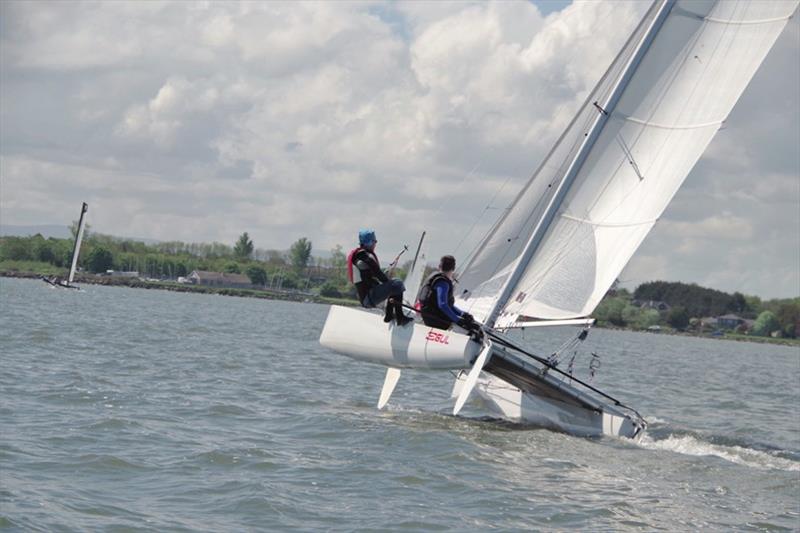 Day 1 - Mitch Booth Multihull IMA Training Weekend photo copyright Kinga Trojanowska taken at Swords Sailing & Boating Club and featuring the IRC class