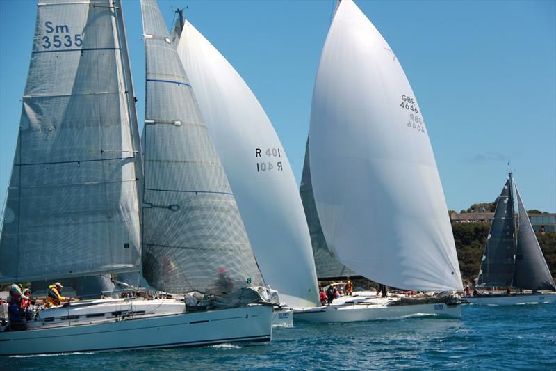 Off and racing in the Melbourne to Devonport 2017 photo copyright Ocean Racing Club of Victoria taken at Ocean Racing Club of Victoria and featuring the IRC class